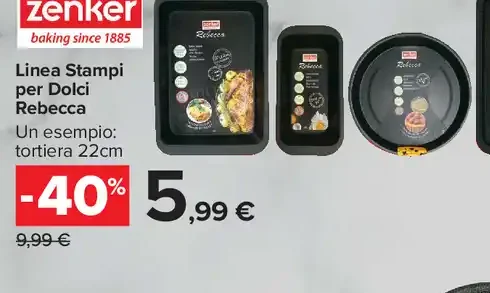 Linea Stampi per Dolci Rebecca