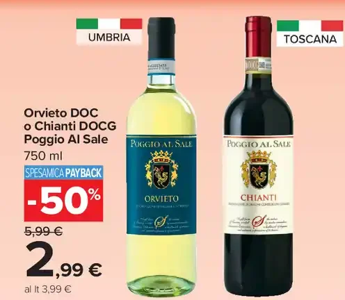 Orvieto DOC o Chianti DOCG