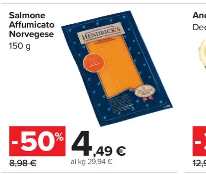 Salmone Affumicato Norvegese