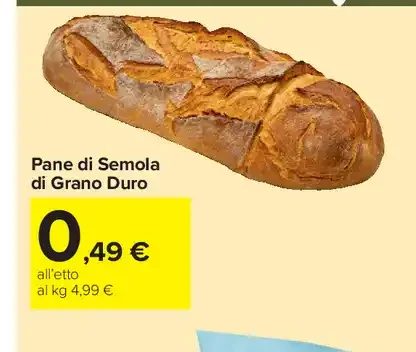 Pane di Semola di Grano Duro