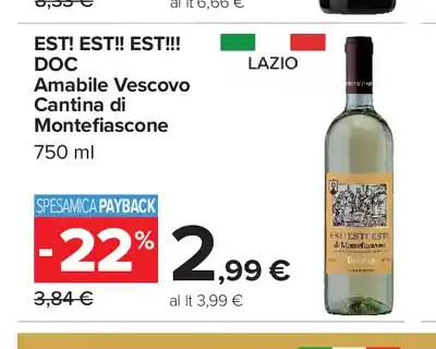 EST! EST!! EST!!! DOC Amabile Vescovo