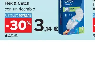 Sistema Catturapolvere Vileda Flex & Catch