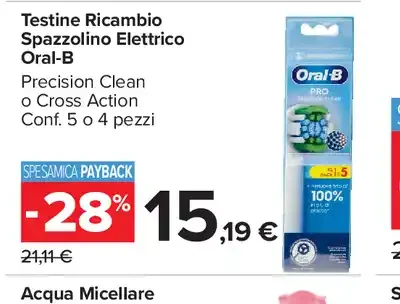 Testine Ricambio Spazzolino Elettrico Oral-B