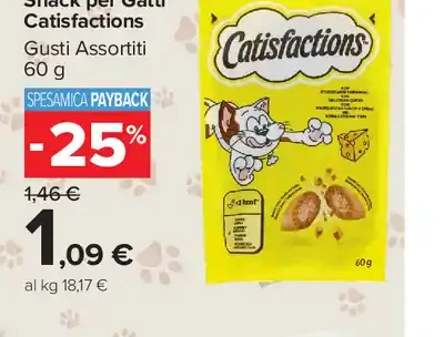 Snack per Gatti Catitfactions