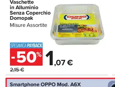 Vaschette in Alluminio