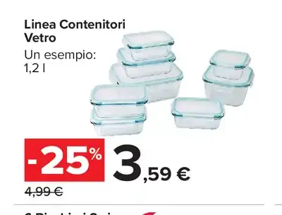 Linea Contenitori Vetro