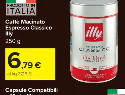 Caffè Macinato Espresso Classico Illy