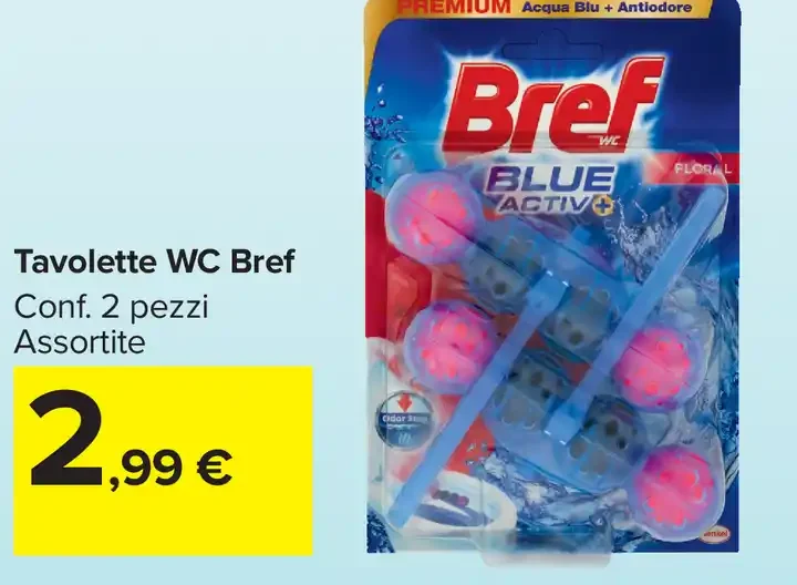 Tavolette WC Bref
