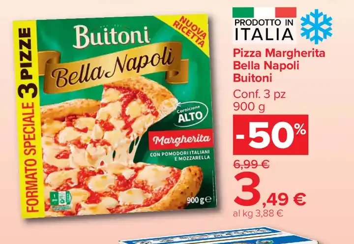Pizza Margherita Bella Napoli