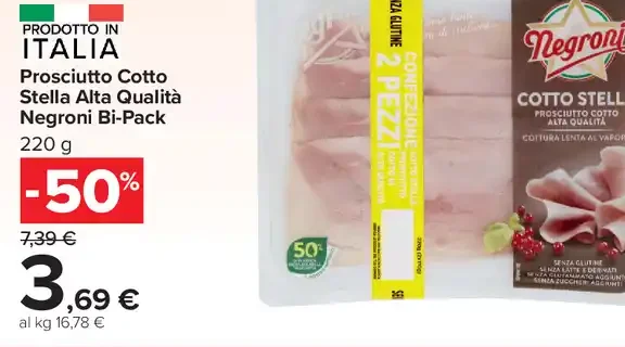 Prosciutto cotto