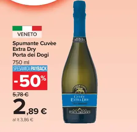 Spumante Cuvée Extra Dry Porta dei Dogi