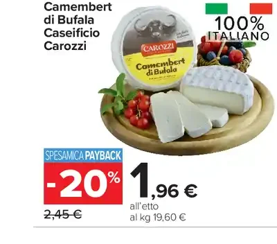 Camembert di Bufala Caseificio Carozzi