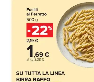 Fusilli al Ferretto