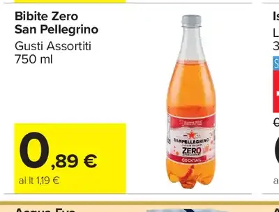 Bibite Zero San Pellegrino