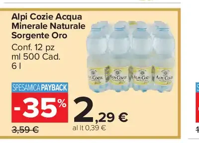 Alpi Cozie Acqua Minerale