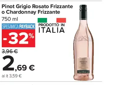 Pinot Grigio Rosato Frizzante
