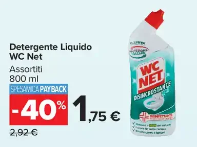 Detergente Liquido WC Net