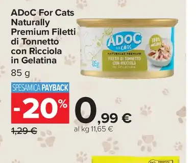 Alimento umido per gatti ADOC