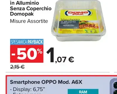 Vaschette in alluminio
