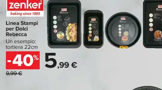 Linea Stampi per Dolci Rebecca