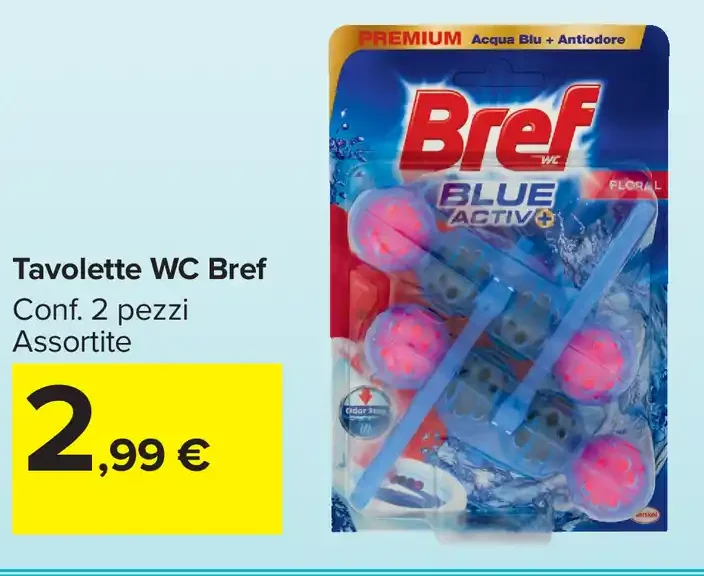 Tavolette WC Bref