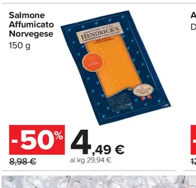 Salmone Affumicato Norvegese