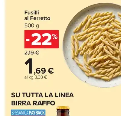 Fusilli al Ferretto