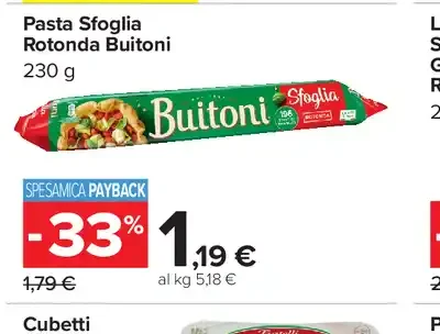 Pasta sfoglia rotonda