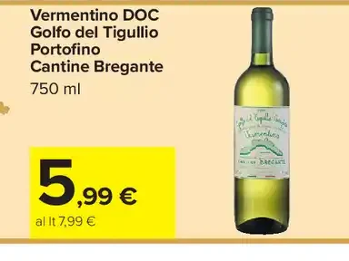 Vermentino DOC Golfo del Tigullio