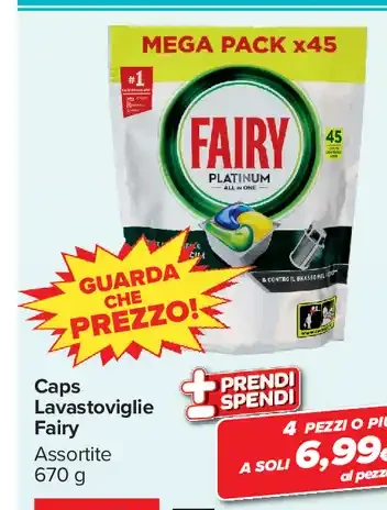 Caps Lavastoviglie Fairy