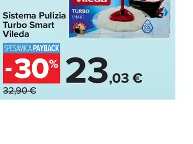 Sistema Pulizia Turbo Smart Vileda