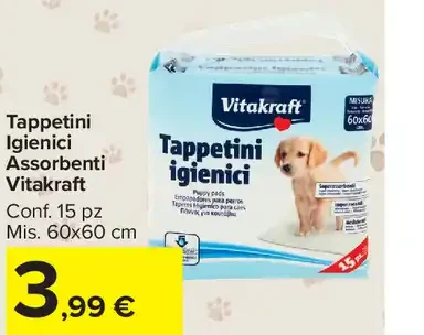 Tappetini igienici assorbenti