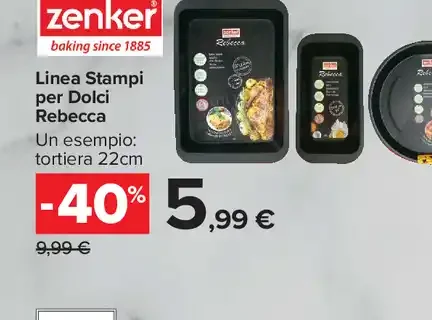 Linea Stampi per Dolci Rebecca