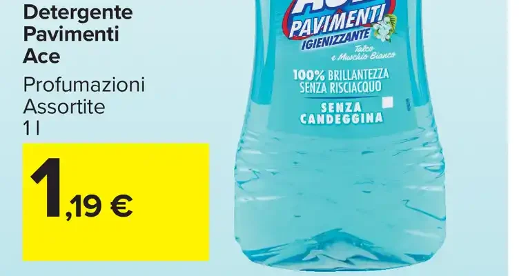 Detergente pavimenti Ace