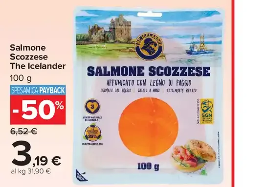 Salmone Scozzese Affumicato