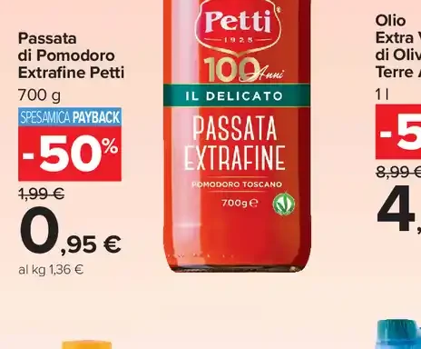 Passata di pomodoro extrafine Petti