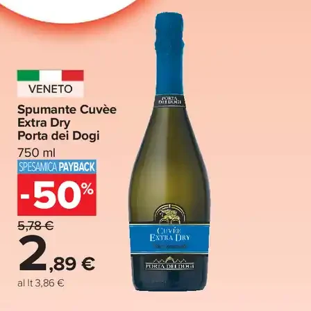 Spumante Cuvée Extra Dry Porta dei Dogi