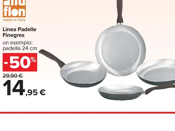 Linea padelle Finegres