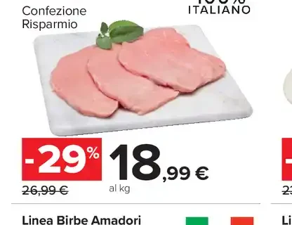 Fettine sceltissime di vitello