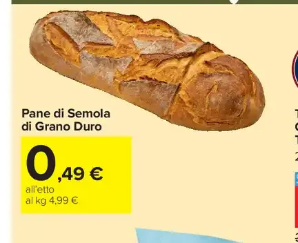 Pane di semola di grano duro