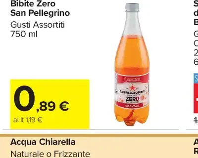 Bibite Zero San Pellegrino