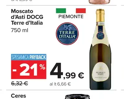 Moscato d’Asti DOCG Terre d’Italia