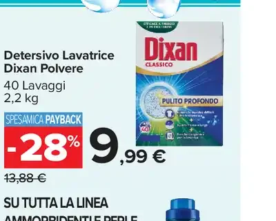Detersivo Lavatrice Dixan Polvere