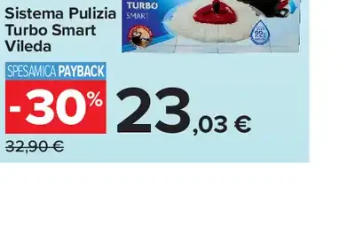 Sistema Pulizia Turbo Smart Vileda