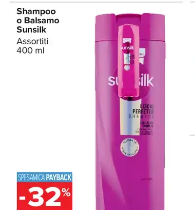 Shampoo o balsamo Sunsilk