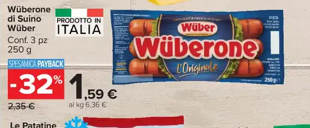 Wüberone di Suino Wüber
