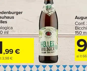 Riedenburger Brauhaus Helles Biologica