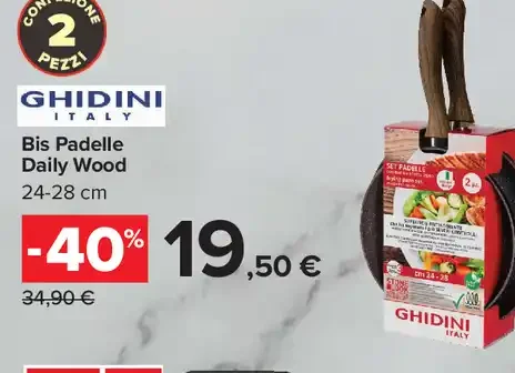Bis Padelle Daily Wood
