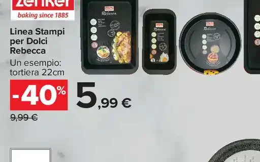 Linea Stampi per Dolci Rebecca