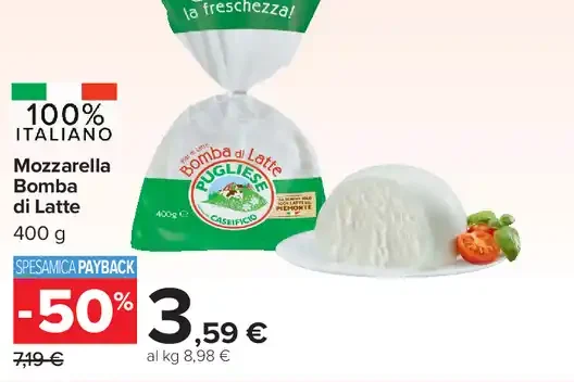 Mozzarella Bomba di Latte